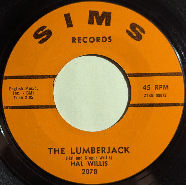 Hal Willis : Dig Me A Hole (7", Styrene)