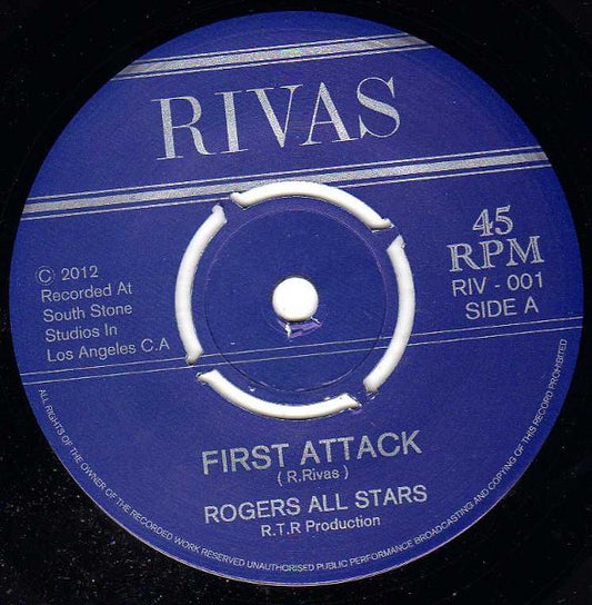 Rogers All Stars / The Virgos (2) : First Attack / Sabor A Mi (7", Ltd)