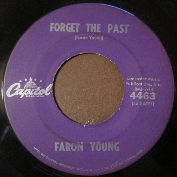 Faron Young : Forget The Past (7", Single, Los)