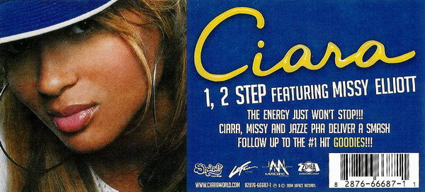 Ciara (2) Featuring Missy Elliott : 1, 2 Step (12")