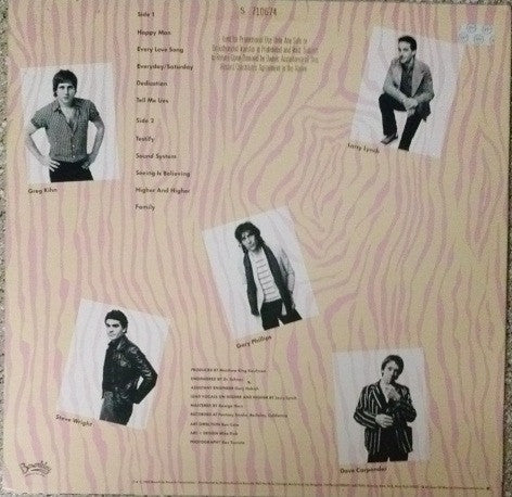 Greg Kihn Band : Kihntinued (LP, Album, Promo, Spe)