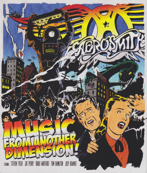 Aerosmith : Music From Another Dimension! (2xCD, Album, Del + DVD, NTSC)