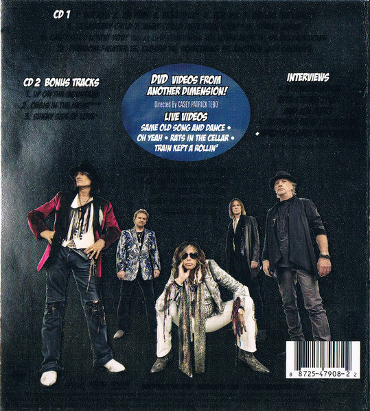 Aerosmith : Music From Another Dimension! (2xCD, Album, Del + DVD, NTSC)