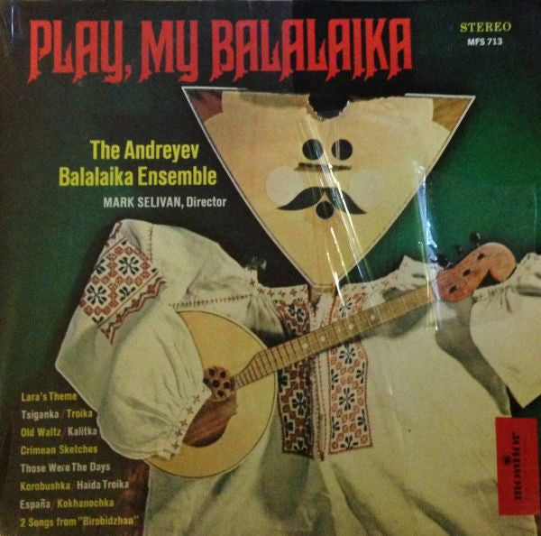 The Andreyev Balalaika Ensemble : Play, My Balalaika (LP, Album)