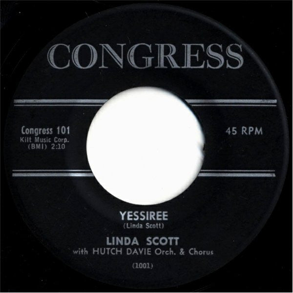 Linda Scott With Hutch Davie Orchestra & Chorus : Town Crier / Yessiree (7")