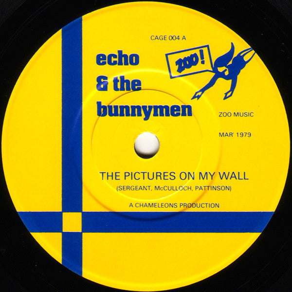 Echo And The Bunnymen* : The Pictures On My Wall (7", Single, RE, Dam)