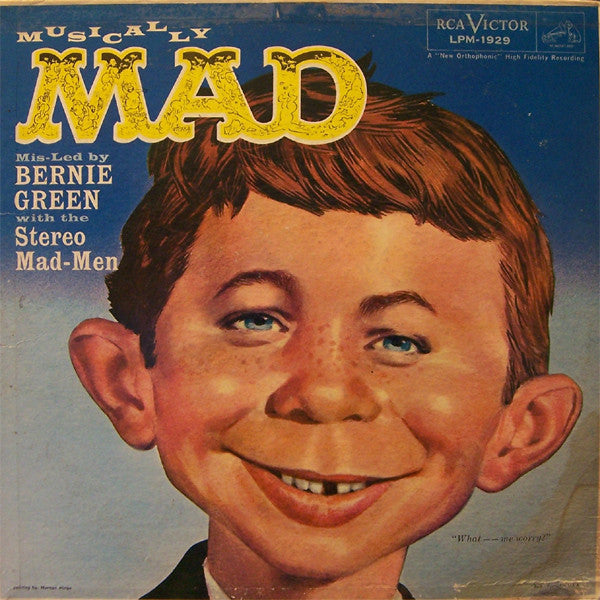 Bernie Green With The Stereo Mad-Men : Musically MAD (LP, Mono, Hig)