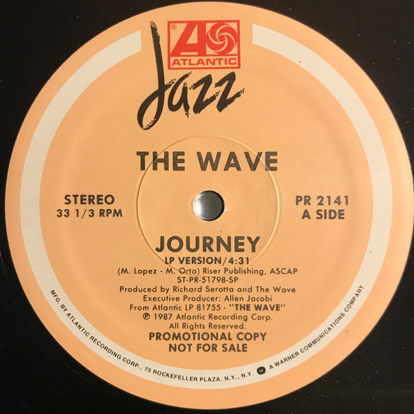 The Wave (3) : Journey (12", Promo)