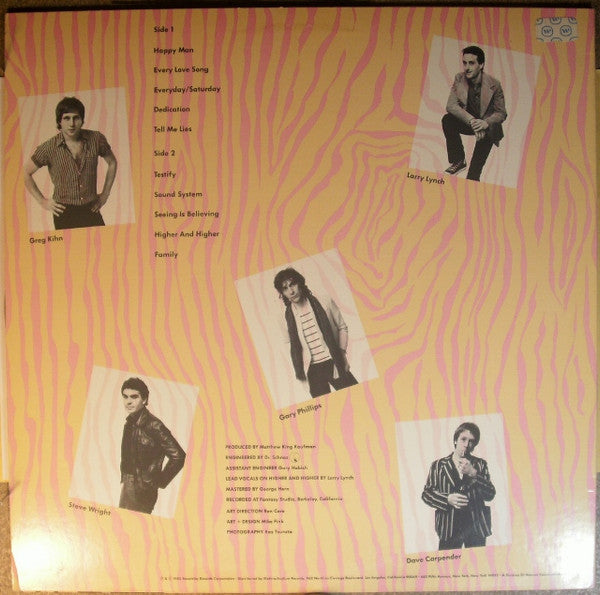 Greg Kihn Band : Kihntinued (LP, Album, All)