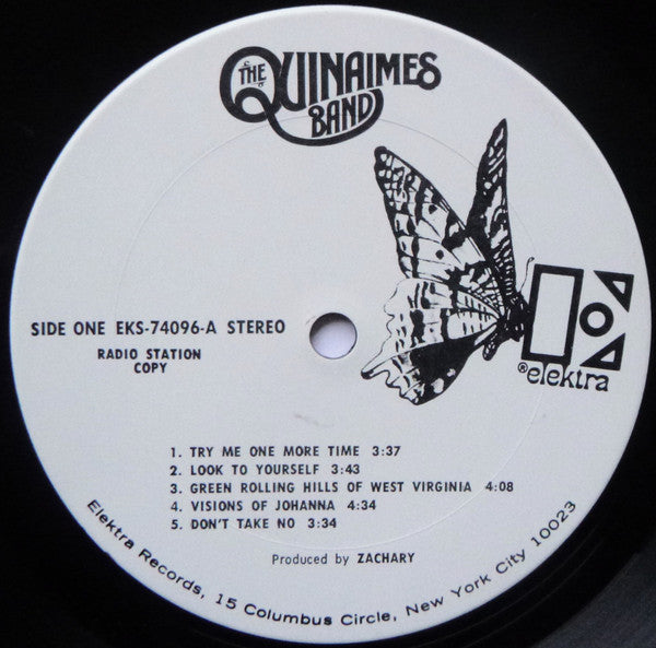 The Quinaimes Band : The Quinaimes Band (LP, Album, Promo, San)