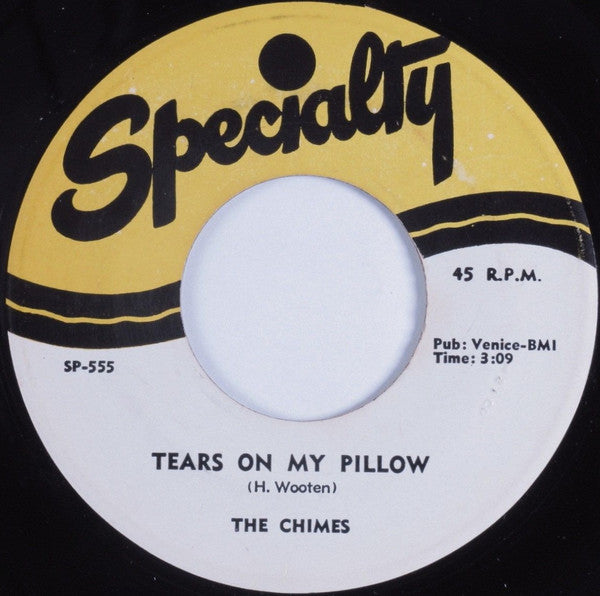 The Chimes (8) : Tears On My Pillow / Zindy Lou (7")