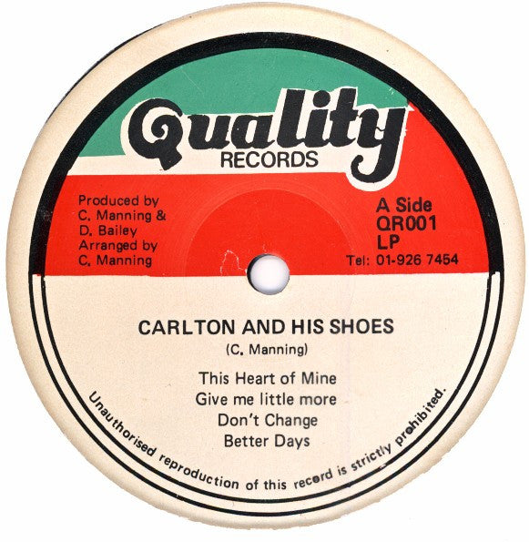 Carlton And The Shoes : This Heart Of Mine (LP)