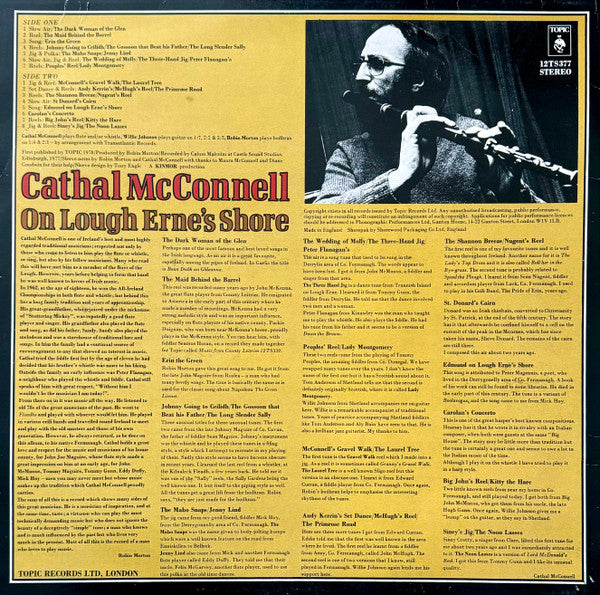 Cathal McConnell : On Lough Erne's Shore (LP)