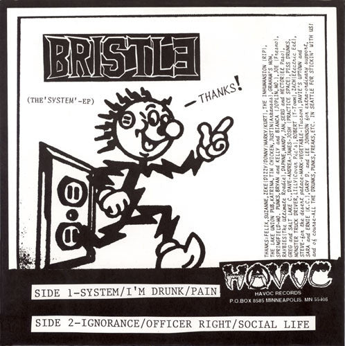 Bristle : The System EP (7", EP)