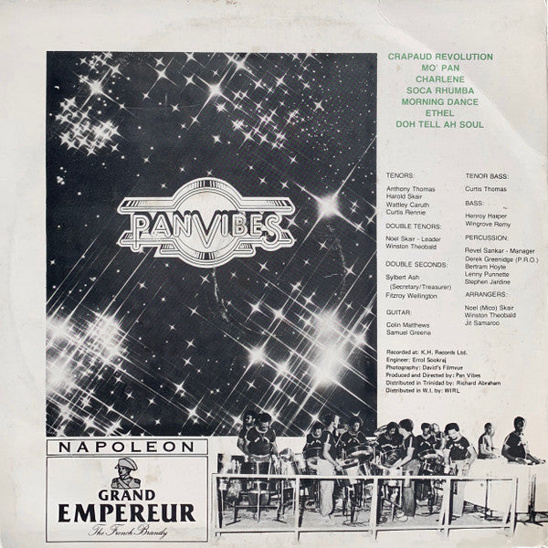 Pan Vibes Steel Orchestra : We Jammin' (LP)