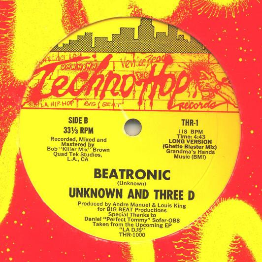 Unknown* And Three D* : Beatronic (12")