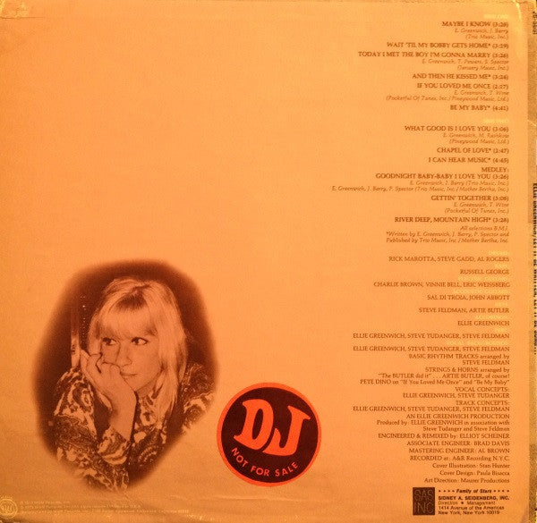 Ellie Greenwich : Let It Be Written, Let It Be Sung (LP, Promo, Wad)