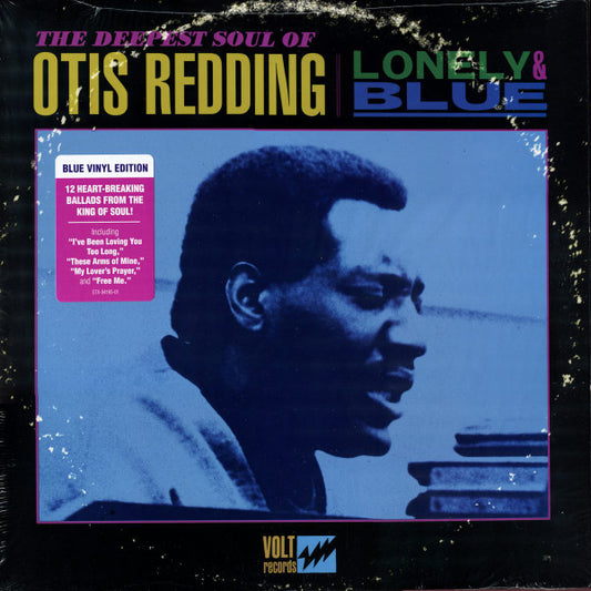 Otis Redding : Lonely & Blue: The Deepest Soul Of Otis Redding (LP, Comp, Blu)