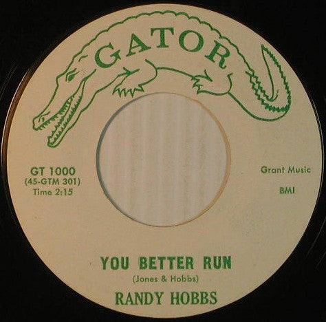 Randy Hobbs (2) : You Better Run / Oh Julie (7", Single)