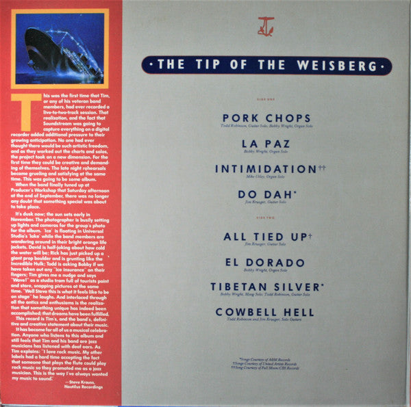 Tim Weisberg : The Tip Of The Weisberg (LP, Album, KM )