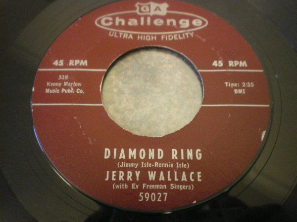 Jerry Wallace : Diamond Ring / All My Love Belongs To You (7")