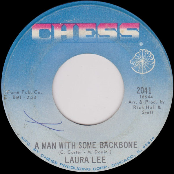 Laura Lee : As Long As I Got You / A Man With Some Backbone (7", Single)