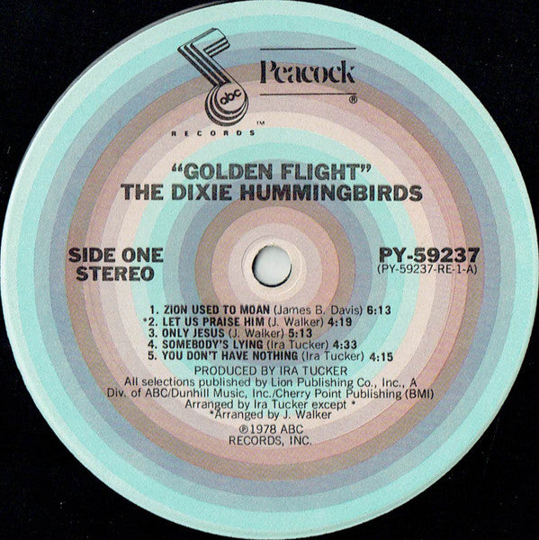 Dixie Hummingbirds* : Golden Flight (LP)