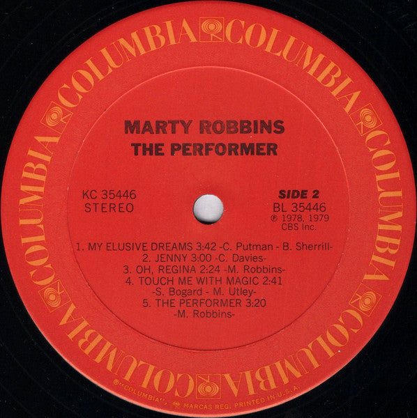 Marty Robbins : The Performer (LP, Album)