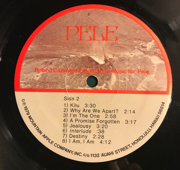 Roland Cazimero : Pele (LP, Album)