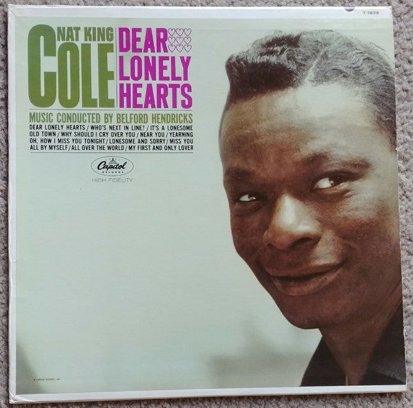 Nat King Cole : Dear Lonely Hearts (LP, Mono)