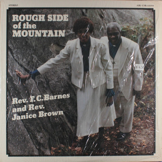 Rev. F.C. Barnes* And Rev. Janice Brown : Rough Side Of The Mountain (LP)