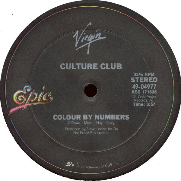 Culture Club : Miss Me Blind / It's A Miracle (12", Single)