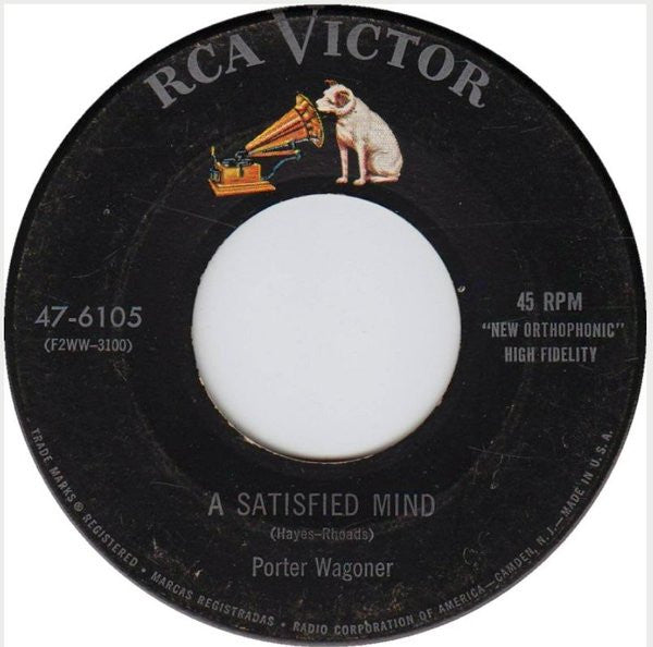 Porter Wagoner : Itchin' For My Baby (7", Single)