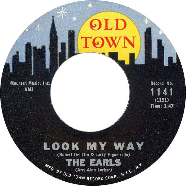 The Earls : Eyes / Look My Way (7", Single, RE)