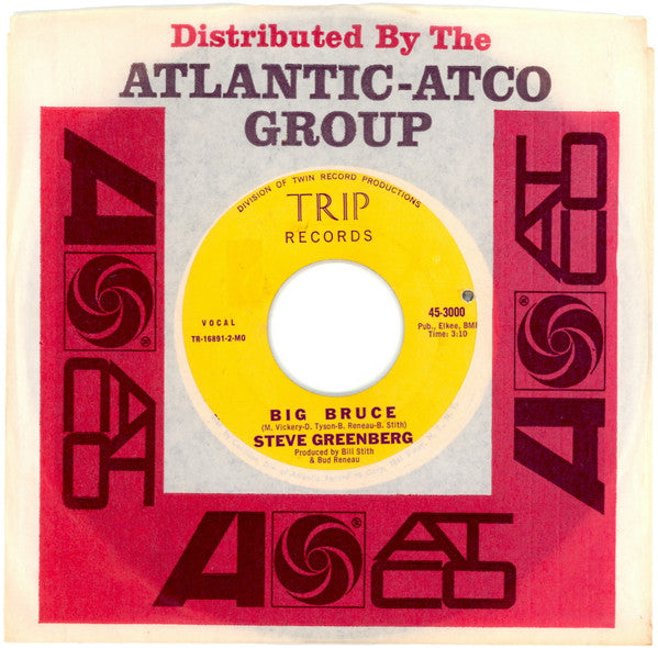 Steve Greenberg (2) : Big Bruce (7", Single, Styrene, MO )
