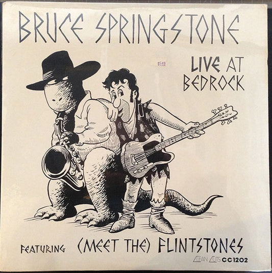 Bruce Springstone : Live At Bedrock (12", Single)