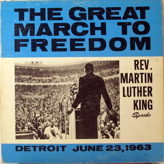 Rev. Martin Luther King* : The Great March To Freedom (LP, Mono)