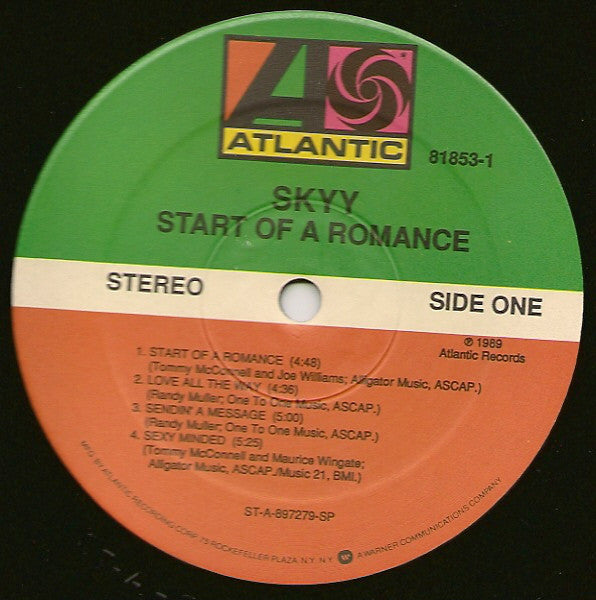 Skyy : Start Of A Romance (LP, Album, SP)