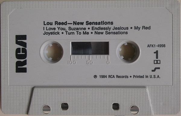 Lou Reed : New Sensations (Cass, Album, Dol)