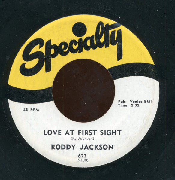 Roddy Jackson : Love At First Sight / I've Got My Sights On Someone New (7")