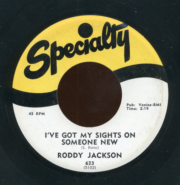 Roddy Jackson : Love At First Sight / I've Got My Sights On Someone New (7")