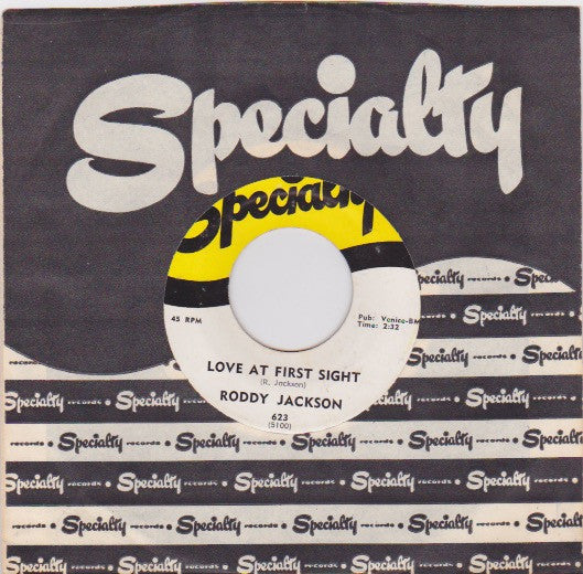 Roddy Jackson : Love At First Sight / I've Got My Sights On Someone New (7")