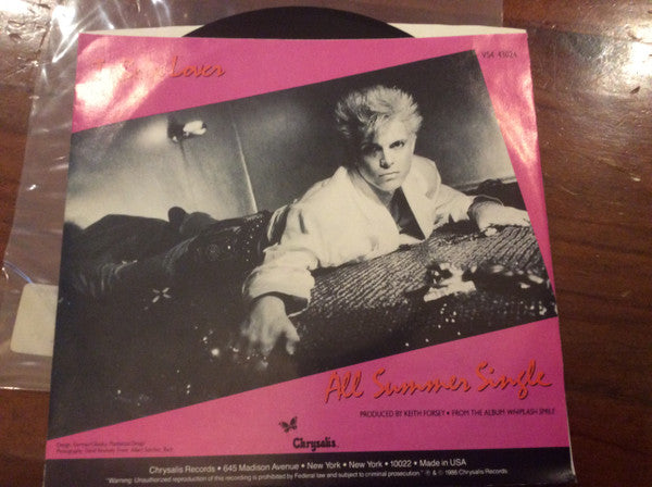 Billy Idol : To Be A Lover (7", Promo)