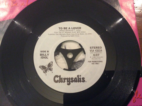 Billy Idol : To Be A Lover (7", Promo)