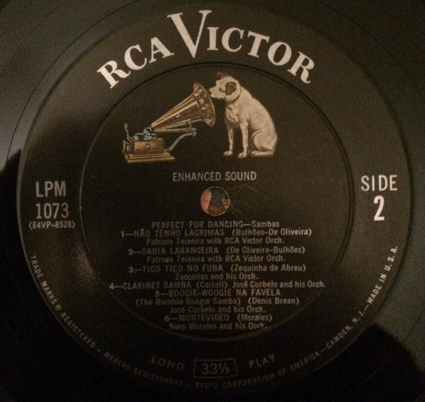 Various : Perfect For Dancing: Sambas (LP, Album, Comp, Mono)