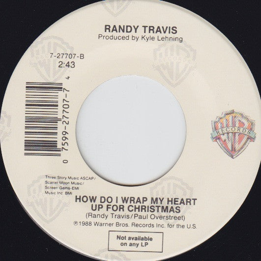 Randy Travis : An Old Time Christmas (7", Spe)