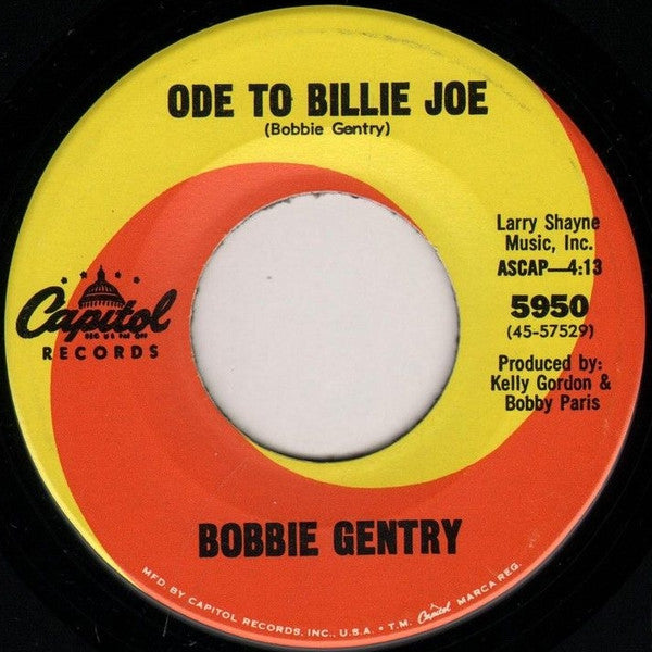 Bobbie Gentry : Ode To Billie Joe (7", Single, Los)