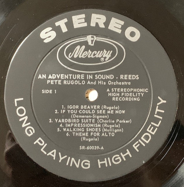 Pete Rugolo Orchestra : An Adventure In Sound-Reeds (LP, Album)