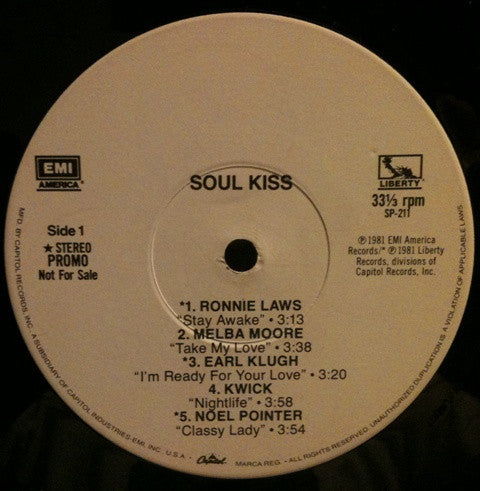 Various : Soul Kiss (LP, Promo)