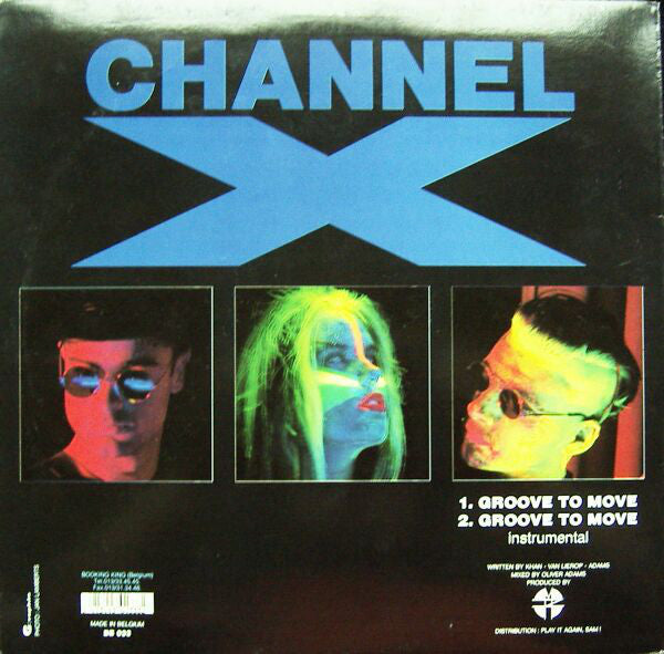 Channel X : Groove To Move (12")